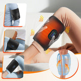 Air Compression Heated Calf Massager, with 3 Intensities, 3 Temp and 3 Airbag Massage Modes - Cordless USB Rechargeable and 360°Wrap Around Design for Home Relaxation Gift & Pain Relief Therapy