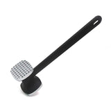 Stainless Steel Meat Tenderizer Tool - Heavy Duty Dual Sided Meat Mallet with Comfortable Handle for Steak Beef Pounding Flattening and Everyday Kitchen Prep