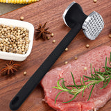 Stainless Steel Meat Tenderizer Tool - Heavy Duty Dual Sided Meat Mallet with Comfortable Handle for Steak Beef Pounding Flattening and Everyday Kitchen Prep In Australia - Darrahopens