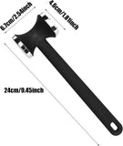 Stainless Steel Meat Tenderizer Tool - Heavy Duty Dual Sided Meat Mallet with Comfortable Handle for Steak Beef Pounding Flattening and Everyday Kitchen Prep In Australia - Darrahopens
