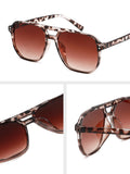 4 Pairs Y2K Style Aviator Sunglasses Set for Men and Women - UV400 Protection, PC Frame Fashion Driving Glasses Lightweight Retro Eyewear Style 2 In Australia - Darrahopens