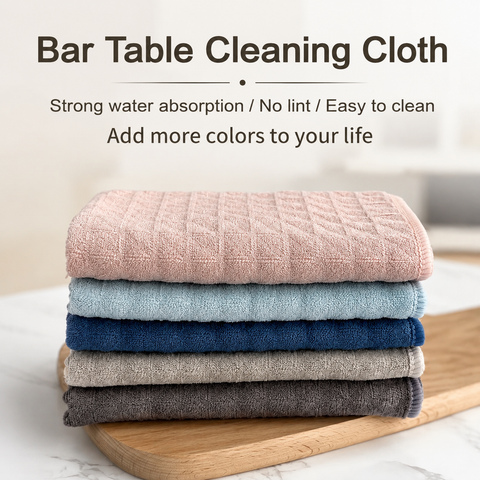 20 Pack Microfibre Waffle Cleaning Rag Set - Super Absorbent Durable Kitchen Lock-Stitched Towel, Reusable Lint-Free Dish Cloth 25x25cm of 5 Colors In Australia - Darrahopens