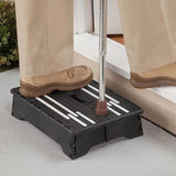 High-Load Folding Step Stool with Rounded Corner & Anti-Slip Footpad, Portable Stable Step Ladder for Bathroom Kitchen Outdoor Use 38×22×13cm In Australia - Darrahopens
