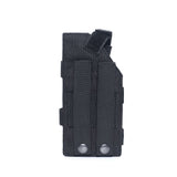 Black Heavy Duty MOLLE Tactical Universal Leg Holster - Lightweight Quick Release Thigh Pouch for Outdoor Games, Airsoft and Hunting, Australia Father Day Gift Choice