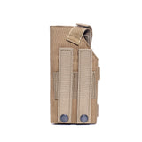 Khaki Heavy Duty MOLLE Tactical Universal Leg Holster - Lightweight Quick Release Thigh Pouch for Outdoor Games, Airsoft and Hunting, Australia Father Day Gift Choice