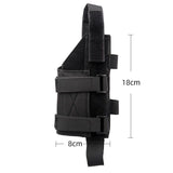 Khaki Heavy Duty MOLLE Tactical Universal Leg Holster - Lightweight Quick Release Thigh Pouch for Outdoor Games, Airsoft and Hunting, Australia Father Day Gift Choice