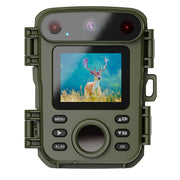 32MP 1080P Infrared Night Vision Scouting Camera, IP66 Waterproof Outdoor Wildlife Sensor Camera with 2" Color Screen & 20m PIR Range for Home Farm Security and Fauna Tracking