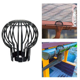 4 Pack Roof Gutter Downspout Anti Clogging Filters - Durable Round Mesh Strainer for Leaves Moss Twigs and Floating Debris, Flexible DIY Fit In Australia - Darrahopens