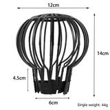 4 Pack Roof Gutter Downspout Anti Clogging Filters - Durable Round Mesh Strainer for Leaves Moss Twigs and Floating Debris, Flexible DIY Fit In Australia - Darrahopens