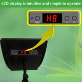 Solar Powered Automatic Irrigation System with Digital Control Panel & Timer - Weatherproof Durable Drip and Sprinkler Watering Tool Kit for Indoor and Outdoor Use