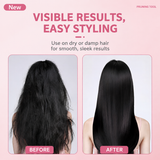 2 in 1 Beige Mini Split End Hair Trimmer and Straightening Comb - Cordless USB Rechargeable Hair Cut Remover Tool with Removable Blade for Easy Hair Smoothing Without Reducing Overall Length In Australia - Darrahopens