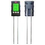 6 in 1 HD Digital Display Soil Tester (2 Pack) - PH Moisture Temperature Fertility Light Meter Plant, 90 Degree Rotation and Simple Battery Power