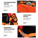 40L Grey Lightweight Outdoor Hiking Backpack with Rain Cover, Multi-Pocket Storage and Gear Attachments - Waterproof Travel Daypack for Trekking Camping Cycling Adventures