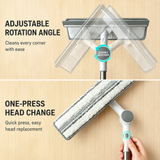 7-in-1 Multifunctional Bathroom & Floor Cleaning Brush Set - 120CM Long Extension Handle & 7 Interchangeable Heads for High Ceilings, Floor Gaps, Tiles and Glass In Australia - Darrahopens