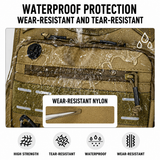 Black Camouflage Tactical Chest Rig Bag with Multi Zipper Pockets - Waterproof Nylon Utility Vest Pack, Breathable Back Pad and Adjustable Straps In Australia - Darrahopens