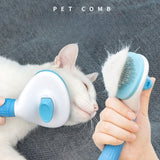 5PCS Pink Pet Grooming & Nail Care Tool Set - Stainless Steel Dematting Rake Comb, Self-Cleaning Slicker Brush, Grooming Glove, Nail Clipper and File for Dog Cat