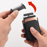 Men's Reciprocating Electric Shaver with Pop Up Sideburn Trimmer - Rechargeable Portable Foil Razor for Face & Neck, Great Travel Holiday Gift In Australia - Darrahopens
