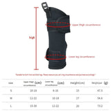 M Size Adjustable Dog Knee Brace set - Include front and hind legs Soft Neoprene Leg Support Sleeve with Elastic Straps, Anti-Lick Recovery Aid for Pets