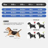Blue M Size Dog Anxiety Relief Set - Breathable Mesh Calming Vest and Noise Reducing Earmuffs for Dogs, Thunderstorm and Fireworks Stress Support