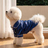 Blue Pet Pyjamas XS Size- Lightweight Acrylic Dog and Cat Sleepwear, Compact Indoor Loungewear for Small Pets, Spring and Summer Pet Clothing