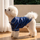 Blue Pet Pyjamas XL Size- Lightweight Acrylic Dog and Cat Sleepwear, Compact Indoor Loungewear for Small Pets, Spring and Summer Pet Clothing In Australia - Darrahopens