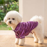 Purple Pet Pyjamas XS Size- Lightweight Acrylic Dog and Cat Sleepwear, Compact Indoor Loungewear for Small Pets, Spring and Summer Pet Clothing