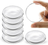 Transparent Door Handle Bumper - 6 Pcs  30mm PVC Self-Adhesive Wall Protector, Shock Absorbing Silent Cushion for Home, Bedroom & Fridge Doors In Australia - Darrahopens
