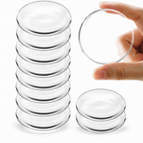 Transparent Door Handle Bumper - 10 Pcs  30mm PVC Self-Adhesive Wall Protector, Shock Absorbing Silent Cushion for Home, Bedroom & Fridge Doors In Australia - Darrahopens