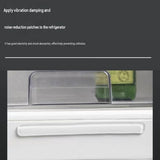 Transparent Anti-Collision Strip Set - Self-Adhesive Silicone Bumper for Doors, Cabinets & Fridge, Invisible Shock Absorbing Wall Protector with 3 Sizes