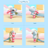 Candy  Koala PVC Keychain - Cute 3D Cartoon Koala Figure , Soft Rubber Bag Charm and Car Key Ring Accessory, Lightweight Collectible Gift for Kids and Teens In Australia - Darrahopens
