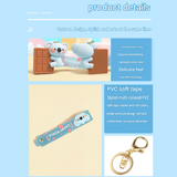 Candy  Koala PVC Keychain - Cute 3D Cartoon Koala Figure , Soft Rubber Bag Charm and Car Key Ring Accessory, Lightweight Collectible Gift for Kids and Teens In Australia - Darrahopens