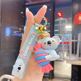 Candy  Koala PVC Keychain - Cute 3D Cartoon Koala Figure , Soft Rubber Bag Charm and Car Key Ring Accessory, Lightweight Collectible Gift for Kids and Teens In Australia - Darrahopens