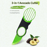 3 in 1 Avocado Slicer and Pitter - ABS Fruit Cutter for Cutting, Pitting and Slicing Avocado and Kiwifruit, Multi Purpose Kitchen Prep Tool In Australia - Darrahopens