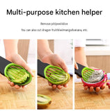 3 in 1 Avocado Slicer and Pitter - ABS Fruit Cutter for Cutting, Pitting and Slicing Avocado and Kiwifruit, Multi Purpose Kitchen Prep Tool