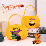 Green bag with black cat design - Plush Halloween Trick or Treat Candy Bag - Polyester  Tote with Embroidered Face, Lightweight Portable Goody Pouch for  Party Favors and Trick or Treating In Australia - Darrahopens