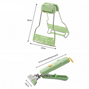 Anti-Scald Dish Lifter and Bowl Gripper Set - Adjustable Silicone Grip Stainless Steel Kitchen Tool for Steamer Oven Microwave Safe Hot Plate Removal In Australia - Darrahopens