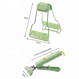 Anti-Scald Dish Lifter and Bowl Gripper Set - Adjustable Silicone Grip Stainless Steel Kitchen Tool for Steamer Oven Microwave Safe Hot Plate Removal In Australia - Darrahopens