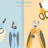 Pet Nail Clippers for Cats and Dogs - Stainless Steel Blade with Safety Guard, Non-Slip ABS TPR Handle, Auto-Return Spring Design for Easy Home Grooming In Australia - Darrahopens