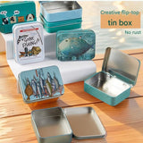 3-Pack Silvery Portable Metal Storage Box for Cotton Swabs and Coins – Compact and Portable (95x70mm), Durable Storage Accessory In Australia - Darrahopens
