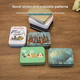 3-Pack Fishing club patterns Portable Metal Storage Box for Cotton Swabs and Coins – Compact and Portable (95x70mm), Durable Storage Accessory In Australia - Darrahopens
