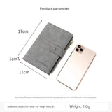 Coffee RFID-Protected Travel Passport Wallet - Slim Multi-Compartment Organiser for Cards, ID, SIM & Documents, PU Leather Finish