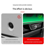 1 pair Car Camera Lens Protector Cover - ABS Material - Dustproof and Waterproof Shield for 360 Degree Reverse Imaging System - Scratch Resistant Protection for Vehicle Safety