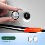1 pair Car Camera Lens Protector Cover - ABS Material - Dustproof and Waterproof Shield for 360 Degree Reverse Imaging System - Scratch Resistant Protection for Vehicle Safety