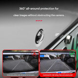 2 pair Car Camera Lens Protector Cover - ABS Material - Dustproof and Waterproof Shield for 360 Degree Reverse Imaging System - Scratch Resistant Protection for Vehicle Safety