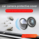 4 pair Car Camera Lens Protector Cover - ABS Material - Dustproof and Waterproof Shield for 360 Degree Reverse Imaging System - Scratch Resistant Protection for Vehicle Safety In Australia - Darrahopens