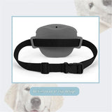 Blue Portable Silicone Pet Water Bottle and Treat Pouch Set - 550ml Foldable Leak-Proof Dog Travel Cup with Magnetic Waist Bag for Outdoor Training and Walking
