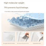 152*203cm White Waterproof Mattress Protector - Microfibre Terry Towelling Top, TPU Membrane Barrier, Machine Washable Fitted Sheet with 4 Corner Straps