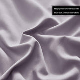 Grey 137x190x38cm Elastic Bed Skirt - Thickened Polyester Fitted Valance with Double-Layer High-Stretch Band, Wrinkle-Resistant Drop