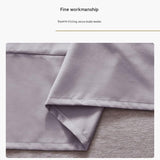 Blue 152x203x38cm Elastic Bed Skirt - Thickened Polyester Fitted Valance with Double-Layer High-Stretch Band, Wrinkle-Resistant Drop