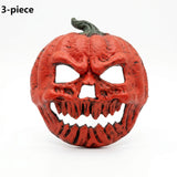3-pack Scary Pumpkin Mask - PU Foam Pumpkin Head Costume Prop, DIY Halloween Party Decoration for Carnival, Fancy Dress, Birthdays and Festive Displays In Australia - Darrahopens